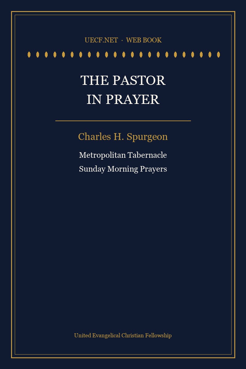 Cover of The Pastor in Prayer